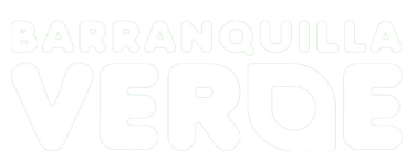 Logo blanco de Barranquillla verde